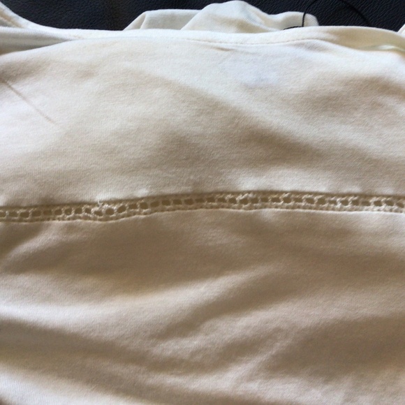NWOT versatile ivory top - Picture 3 of 4